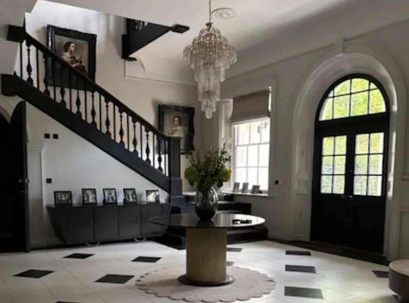 Entrance hall at  Hatfield Mansion Conversion, A1683 (photo 2)