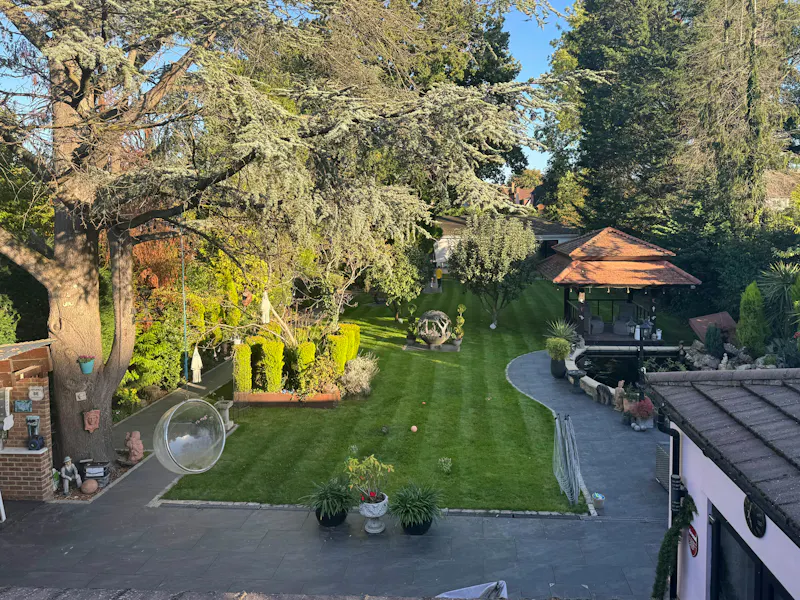 Garden at Uxbridge Modern Mansion, D2852 (photo 15)