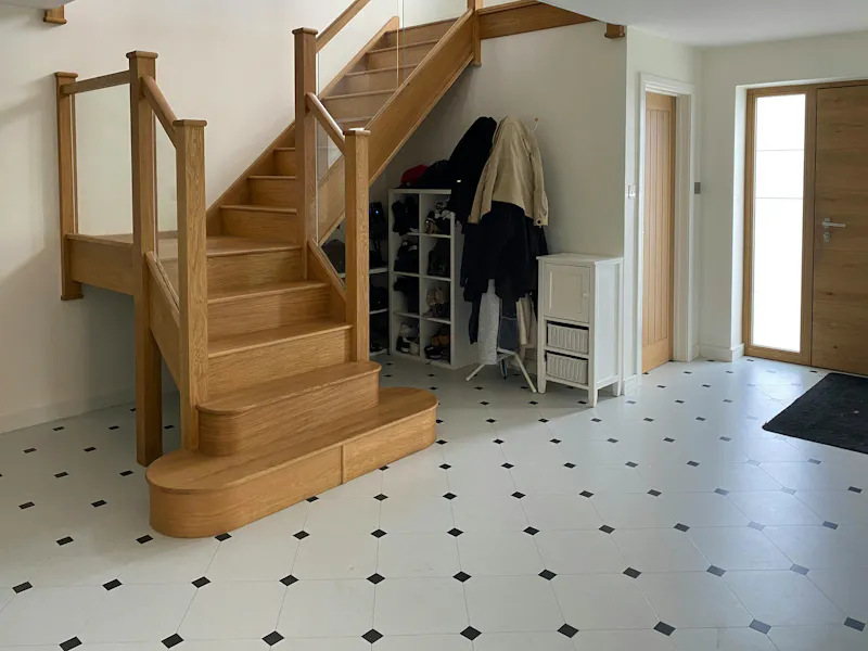 Staircase at Light-filled Rickmansworth Home, D2853 (photo 26)
