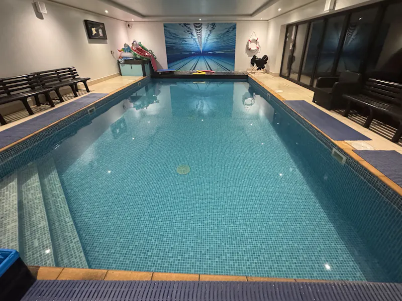 Swimming pool - indoor at Uxbridge Modern Mansion, D2852 (photo 14)