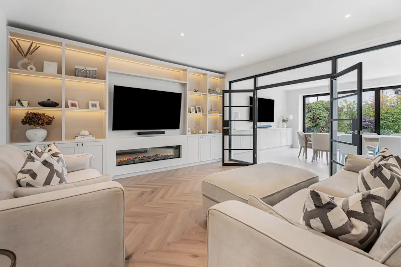 Living Room at St Albans Modern Family Home, D2856 (photo 3)