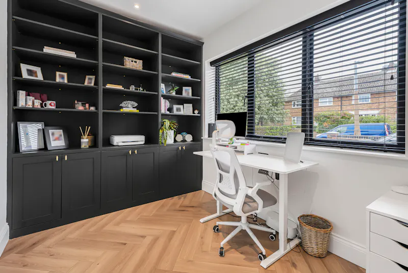 Study at St Albans Modern Family Home, D2856 (photo 12)