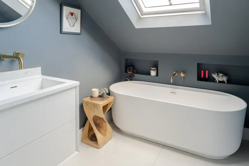 Bathroom at Tasteful Muswell Hill Edwardian, E550 (photo 23)
