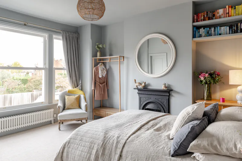 Bedroom at Tasteful Muswell Hill Edwardian, E550 (photo 14)