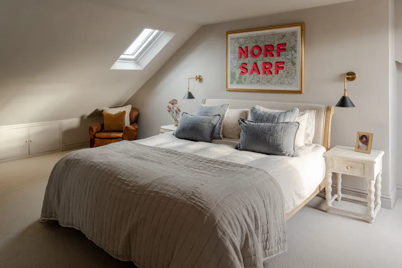 Bedroom - main at Tasteful Muswell Hill Edwardian, E550 (photo 19)