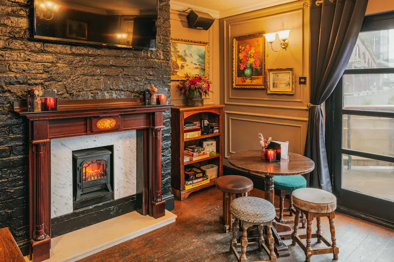 Fireplace at Manchester Canal Event Space, R884 (photo 8)