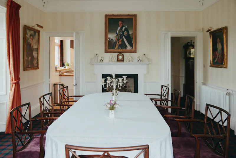 Dining room at Whimsical Elgin country house, B2127 (photo 14)