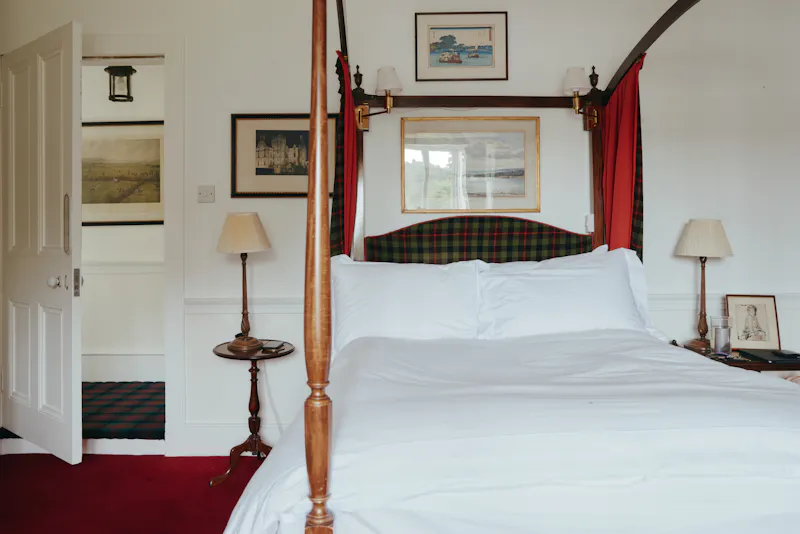 Bedroom at Whimsical Elgin country house, B2127 (photo 22)