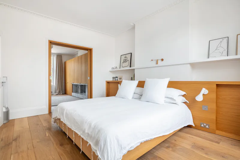 Bedroom - main at Architectural Camden Townhouse, A1684 (photo 15)