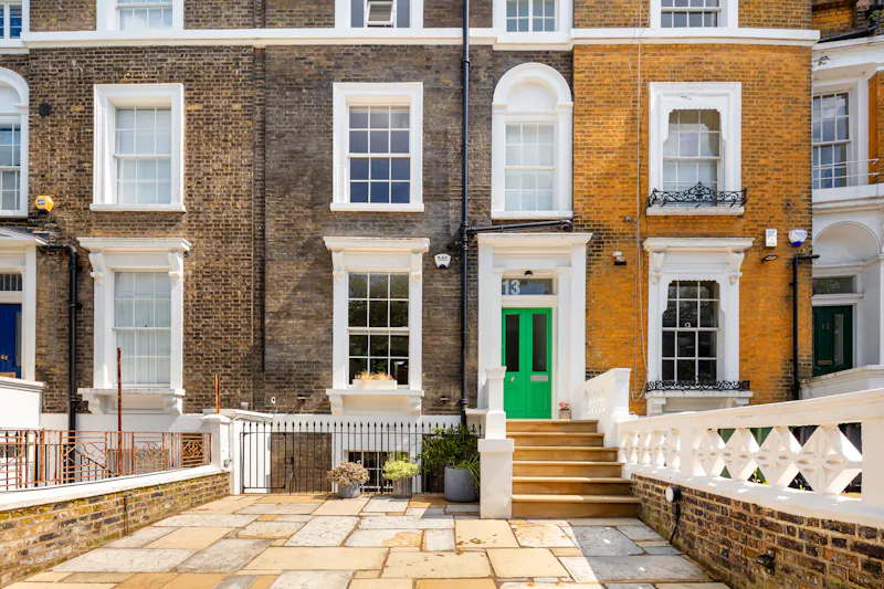Driveway at Architectural Camden Townhouse, A1684 (photo 1)