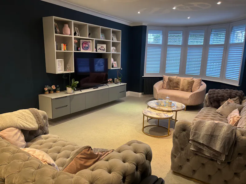 Living Room at Mill Hill modern family home, D2873 (photo 4)