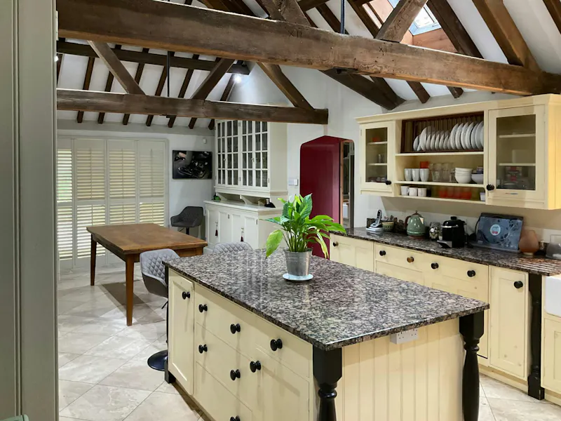 Kitchen at Beautiful Bedford barn, L777 (photo 3)