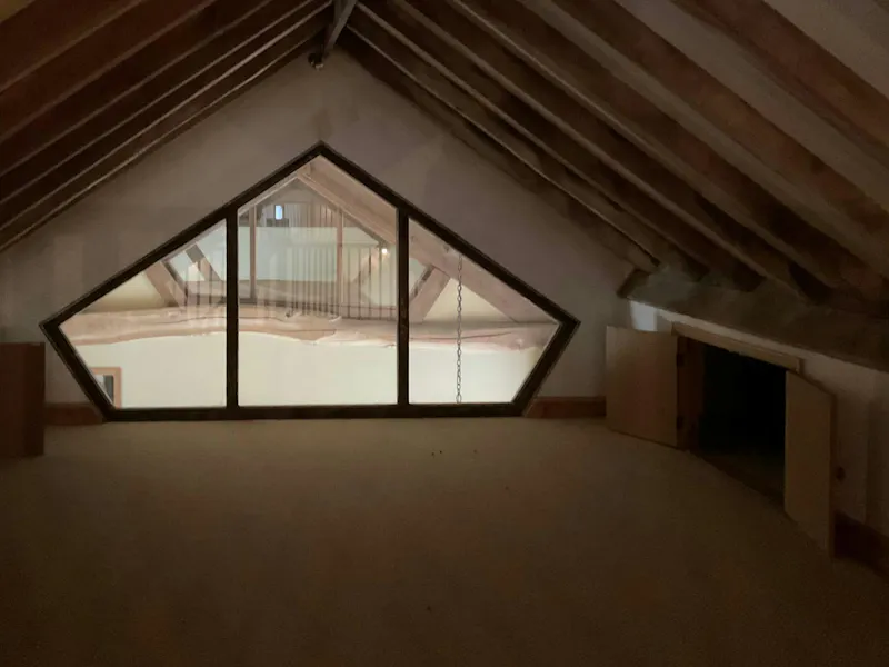 Attic at Beautiful Bedford barn, L777 (photo 25)