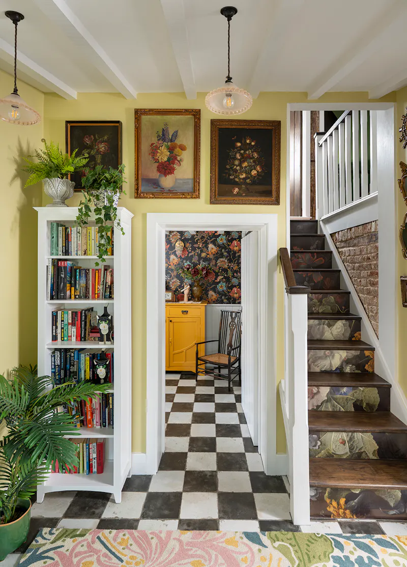 Entrance hall at Colourful cosy Hertford cottage, C954 (photo 3)