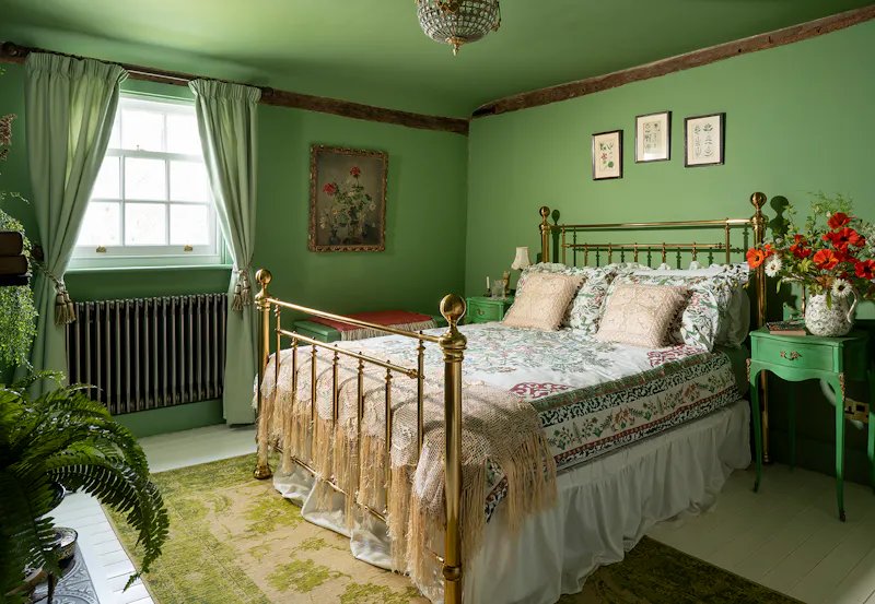 Bedroom at Colourful cosy Hertford cottage, C954 (photo 24)