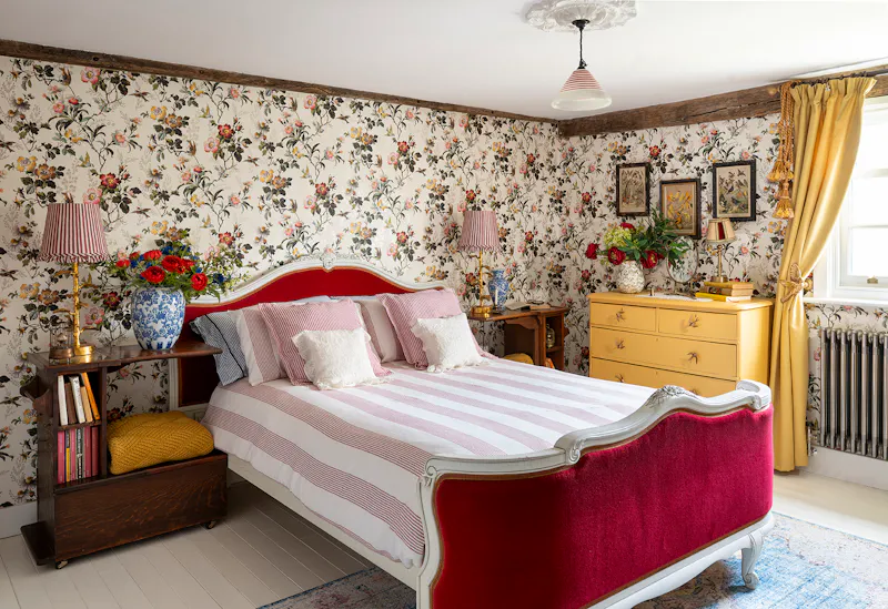 Bedroom at Colourful cosy Hertford cottage, C954 (photo 38)