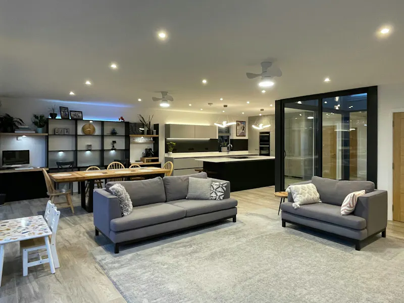 Living Room at Modern Baldock family home, D2862 (photo 3)