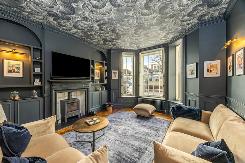 Living Room at Renovated Hove rectory , B2117 (photo 18)