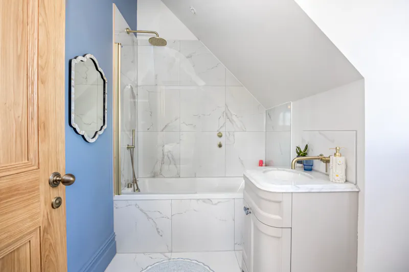 Bathroom at Renovated Hove rectory , B2117 (photo 35)