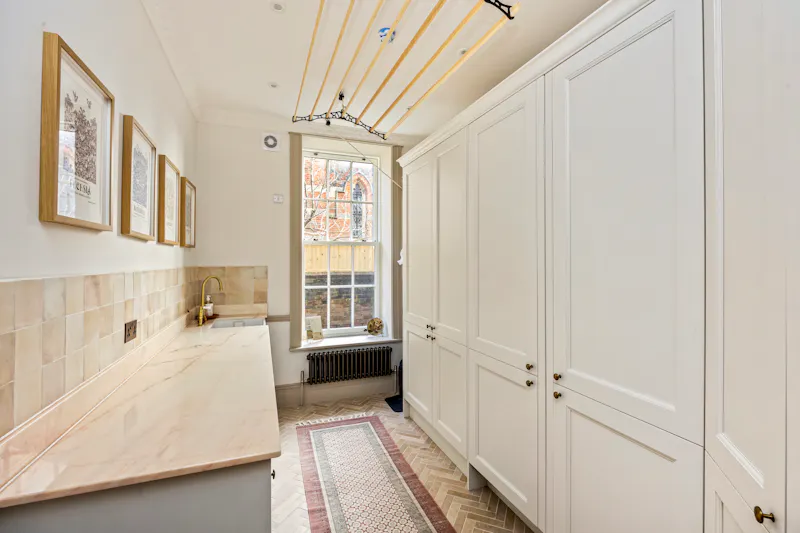 Floor - tiled at Renovated Hove rectory , B2117 (photo 39)