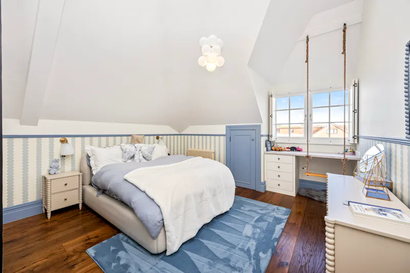 Bedroom - child's at Renovated Hove rectory , B2117 (photo 33)