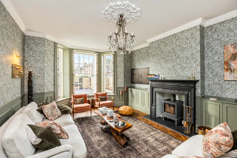 Living Room at Renovated Hove rectory , B2117 (photo 16)