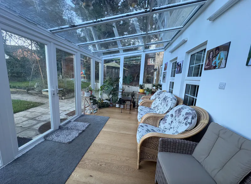 Conservatory at Pinner family home, D2863 (photo 23)
