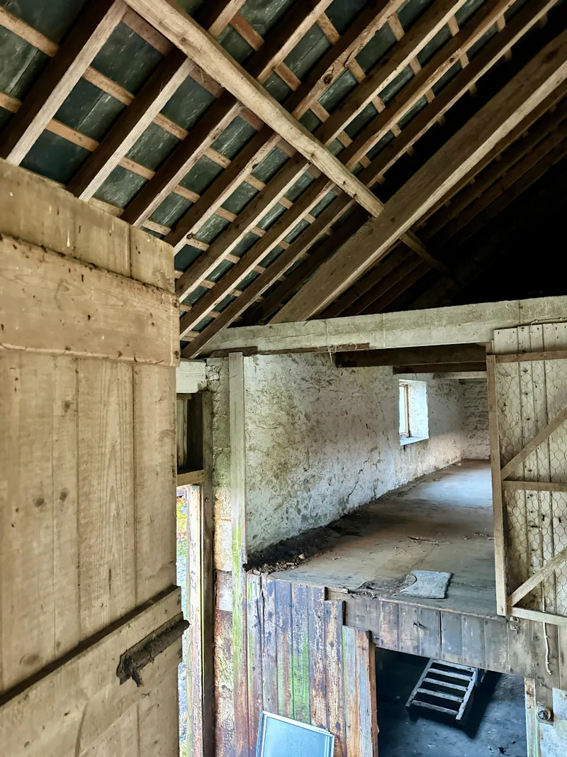 Derelict georgian Tisbury barns, N567 (photo 6)