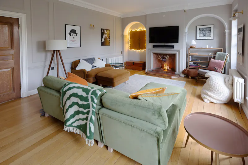 Living Room at Stylish Folkestone Home, D2864 (photo 9)