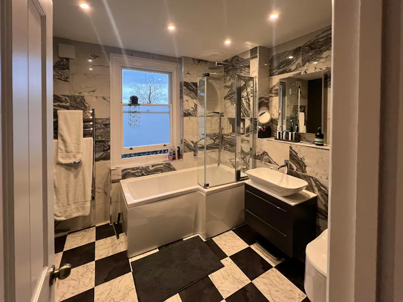 Tiled at Stunning South London Villa, B2103 (photo 23)