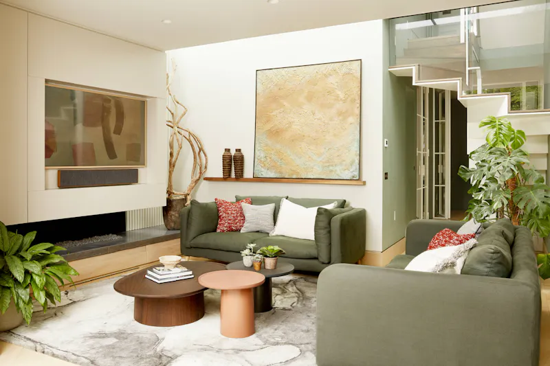Living Room at Refined Haggerston home, B2120 (photo 10)