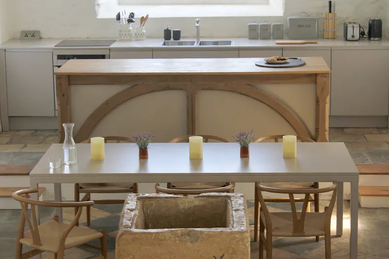 Kitchen at Cosy Medieval Welsh church, CH128 (photo 6)