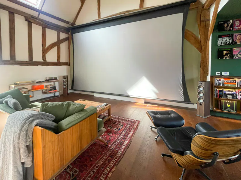 Home cinema at Film focused Stevenage barn, L685 (photo 5)