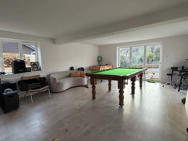 Games room at Earthy Deal sea front house , D2866 (photo 19)