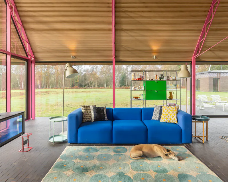 Living Room at Suffolk Thatched Glass House, Q161 (photo 5)