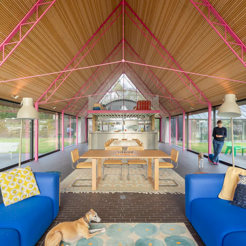 Dining room at Suffolk Thatched Glass House, Q161 (photo 6)