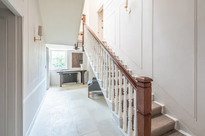 Staircase at Mill Hill Georgian mansion , A1689 (photo 30)