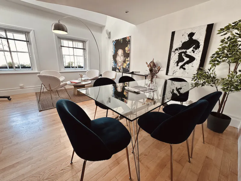Office at Contemporary Soho townhouse, A1691 (photo 3)