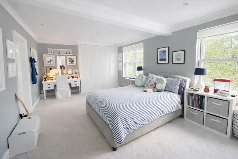 Bedroom at Elegant Edwardian Oxshott home, E553 (photo 24)