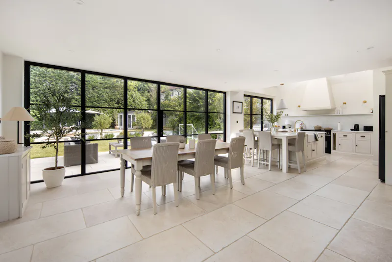 Dining room at Elegant Edwardian Oxshott home, E553 (photo 8)