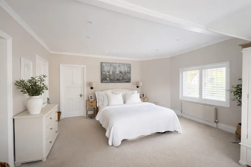 Bedroom at Elegant Edwardian Oxshott home, E553 (photo 20)