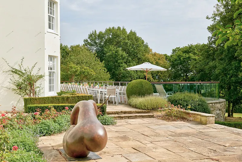 Terrace/Patio at Elegant Ashington estate home, A1692 (photo 29)