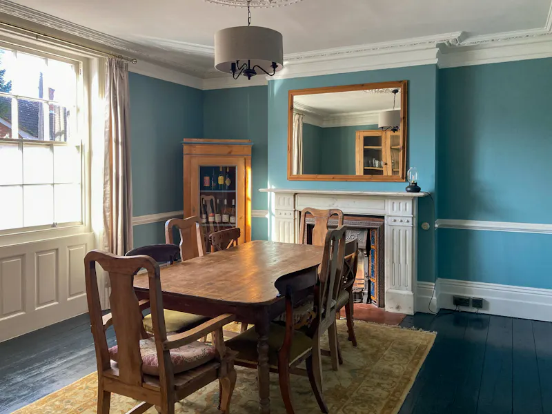 Dining room at Grand Walmer Georgian house, A1693 (photo 2)