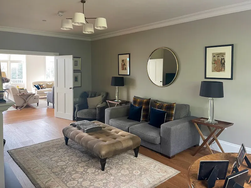 Living Room at Striking Falmouth coastal home, D2869 (photo 14)