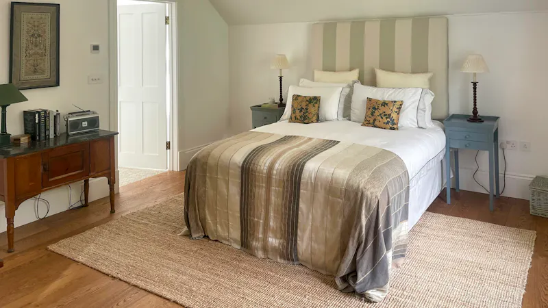 Bedroom at Striking Falmouth coastal home, D2869 (photo 25)