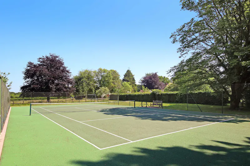 Tennis court at Refined Shalden Country House, D2870 (photo 35)
