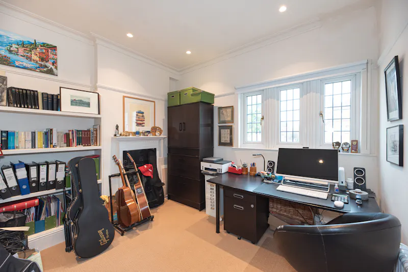 Office at Edwardian Clapham family home, D2872 (photo 46)