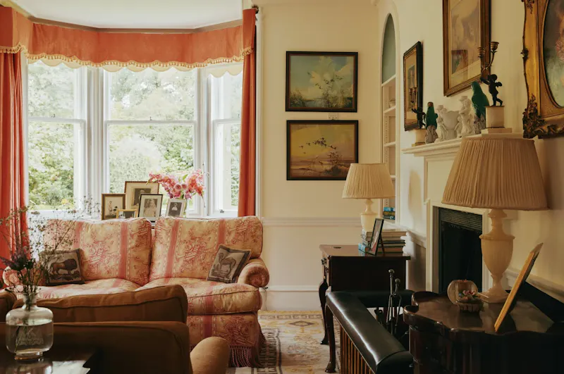 Living Room at Whimsical Elgin country house, B2127 (photo 6)