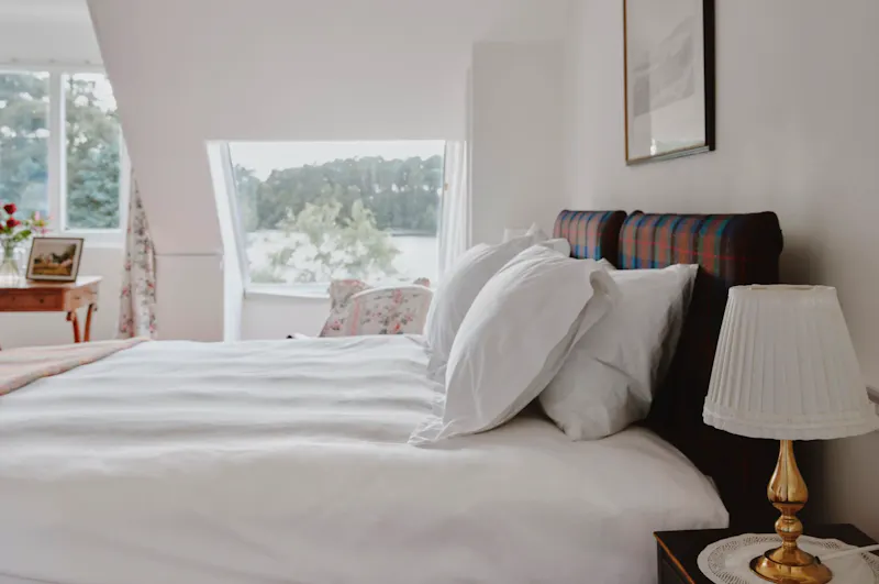Bedroom at Whimsical Elgin country house, B2127 (photo 35)