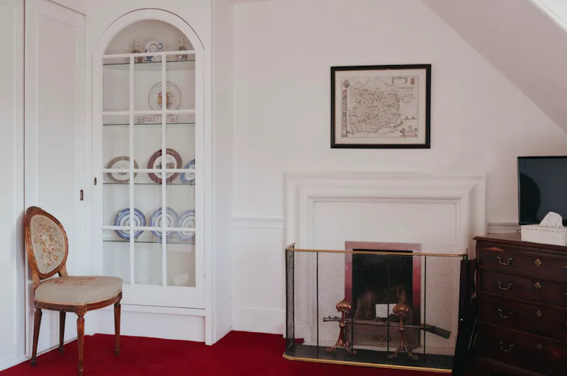 Fireplace at Whimsical Elgin country house, B2127 (photo 23)